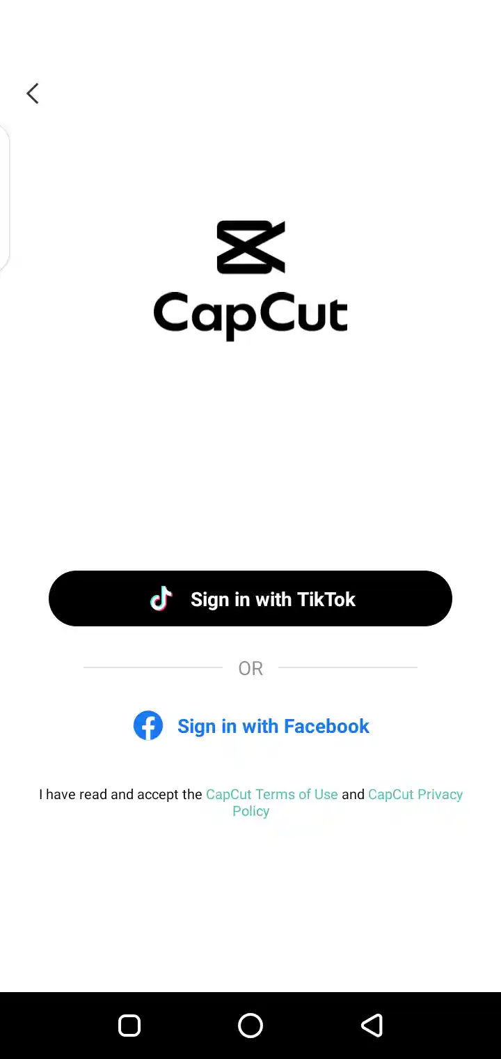 Screenshot of CapCut 94FBR