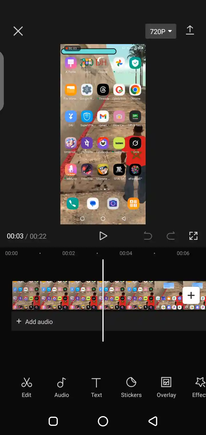 Screenshot of CapCut 94FBR Download